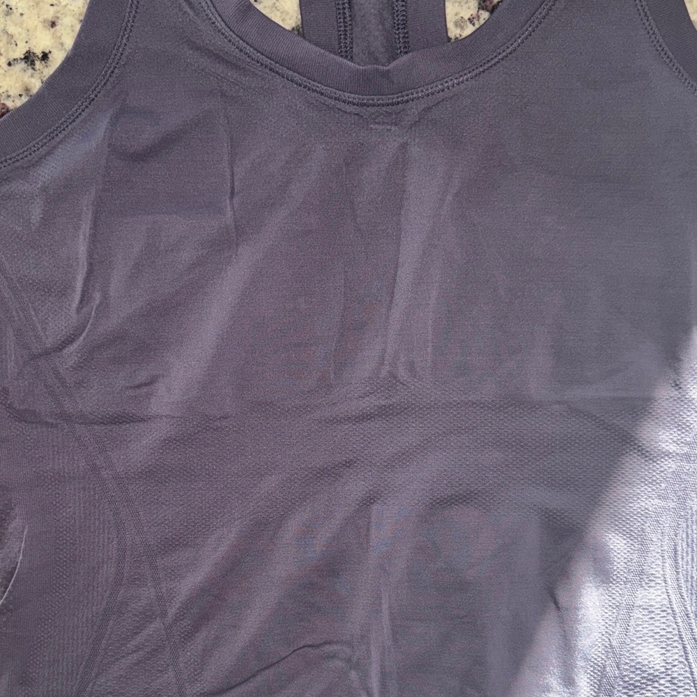 Purple Racerback Tank Top - Picture 4 of 6